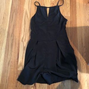 Hollister black romper.